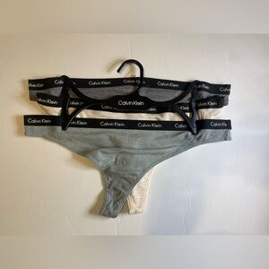 Calvin Klein 3 pack thong size large